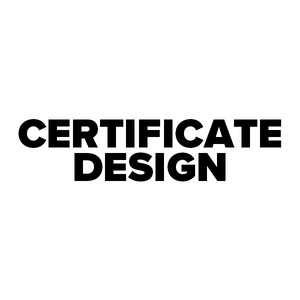 Certificate Design